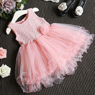 EIE-ชุดเจ้าหญิง ลูกไม้ สำหรับเด็กหญิง Tulle Tutu 2-7 ปี