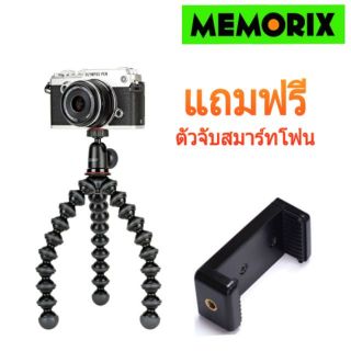 ภาพหน้าปกสินค้าถูกที่สุด ของแท้ Original JOBY GorillaPod 1K Kit แถมตัวจับสมาร์ทโฟน ที่เกี่ยวข้อง