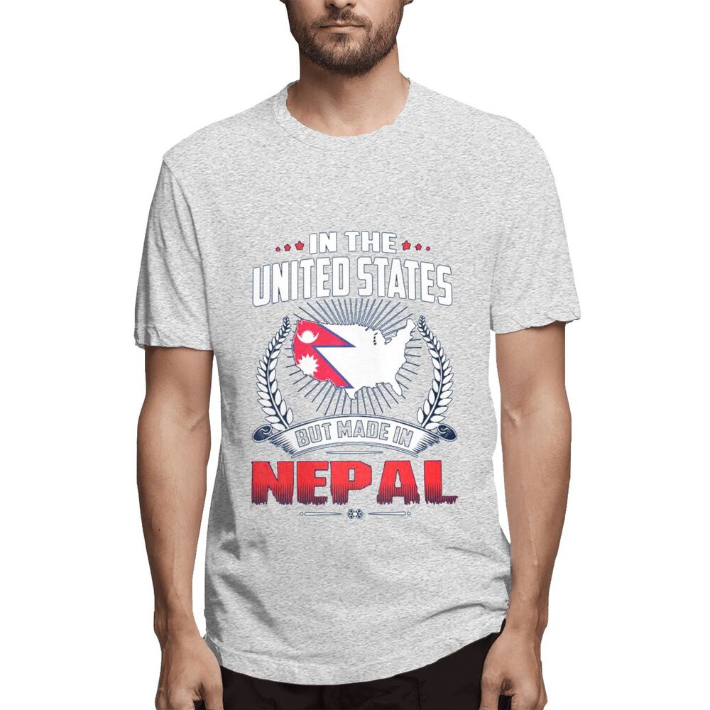เสื้อท็อป-แบบนิ่ม-ลาย-made-in-nepal-the-united-states-butpersonalized-สําหรับผู้ชาย
