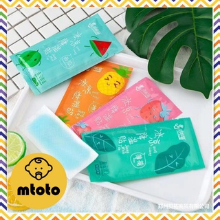 สินค้า MTOTO เจลลดไข้เด็ก เจลความเย็นลดไข้ แผ่นแปะลดไข้ สีสันสดใส อ่อนโยนต่อผิวเด็ก กลิ่นผลไม้ สำหรับเด็ก 3 ขวบขึ้นไป