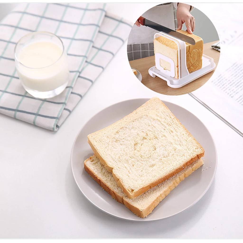 bread-slicer-สีขาว-ที่สไลด์ขนมปังแผ่น-แท่นตัดขนมปัง-ที่ตัดขนมปังแบบพลาสติก