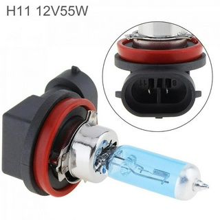 หลอดไฟตัดหมอก 12 V H11 Halogen 55 W 5000 K สีขาวสําหรับรถยนต์