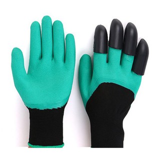 ภาพขนาดย่อของภาพหน้าปกสินค้าพร้อมส่ง (T011)Garden Gloves ถุงมือขุดดิน ทำสวน พรวนดิน สำหรับใช้ขุดหลุมปลูกต้นไม้ ตกแต่งสวน จากร้าน uonegarden บน Shopee