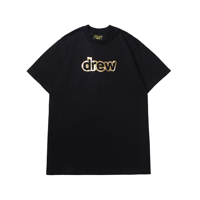 เสื้อยืดวินเทจdrew-house-ผู้ชายและผู้หญิงแฟชั่นลำลองเสื้อยืดแขนสั้นs-3xl