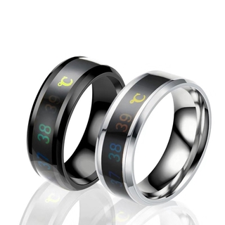 สินค้า แหวนเหล็กไทเทเนียมเปลี่ยนสีตามอุณหภูมิ
