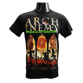 เสื้อยืดผ้าฝ้ายพรีเมี่ยมเสื้อวง Arch Enemy เสื้อยืดแฟชั่นวงดนตรี เสื้อวินเทจ อาร์ช เอเนมี่ AEM1680