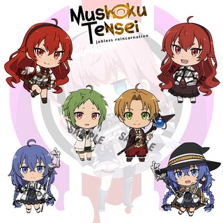 Gantungan พวงกุญแจ ลายการ์ตูนอนิเมะ Mushoku Tensei Roxy Eris Sylphy Mushoku Tensei