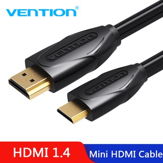 สินค้า ตัวแปลงสาย HDMI เป็น HDMI มินิ สาย HDMI ความเร็วสูง รองรับ Full HD 1080P สำหรับแท็บเล็ต กล้องดิจิตอล กล้องวิดีโอ VAA-D02