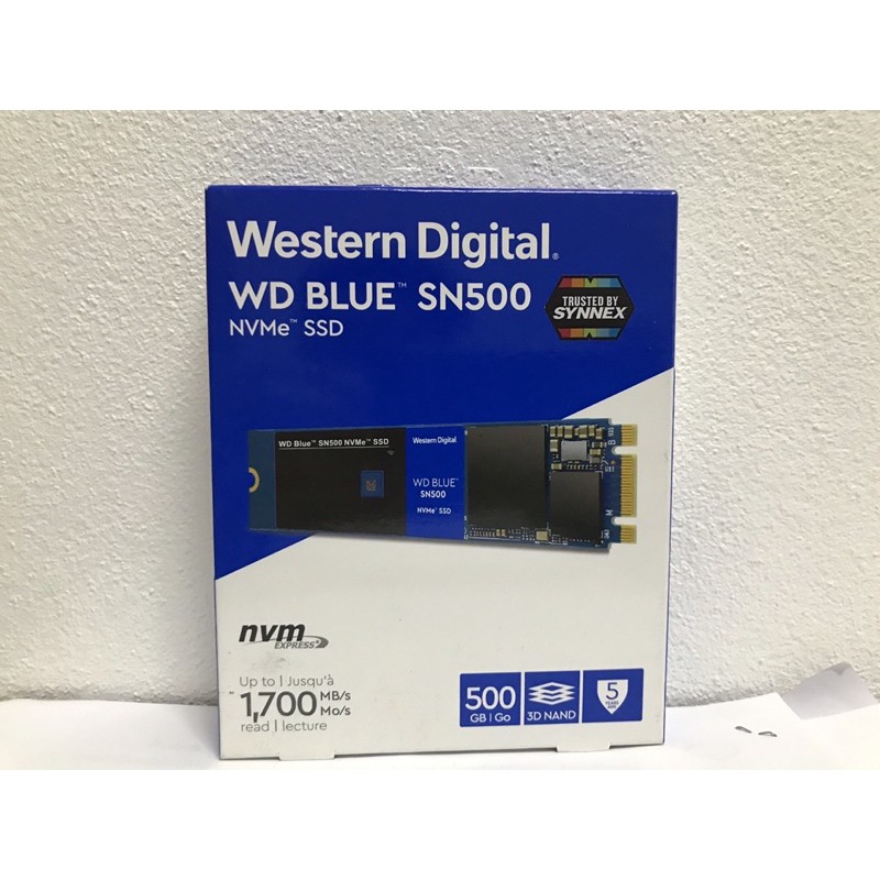 SSD m.2 500 GB WD BLUE SN500 NVMe | Shopee Thailand