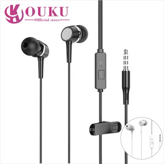 สินค้า หูฟังรุ่นใหม่ล่าสุด OUKU M09 รองรับมือถือทุกรุ่น ทั้งระบบ แอนดรอยด์เเละIOSและกระเป๋าหูฟังกันน้ำ