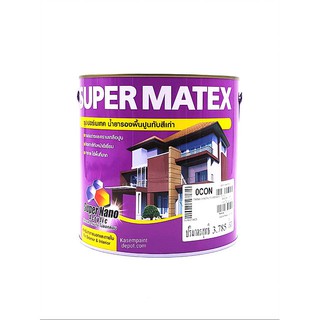 สีรองพื้นปูนเก่า TOA SUPERMATEX ทีโอเอ ซุปเปอร์เมเท (ขนาด 3.785 ลิตร)