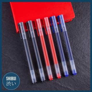 SHIBUITH ปากกาเจล ปากกาหมึกเจล 0.5 มม ความจุหมึกเยอะ สีคงทน ใช้นาน แห้งไว ไม่ซีดจาง