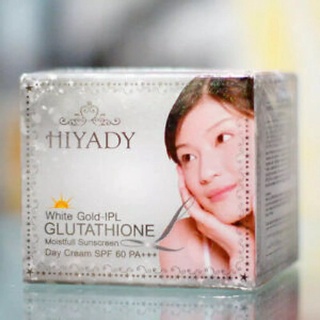 Hiyady White Gold-IPL Glutathione Day Cream SPF 60 PA+++ 15ml.