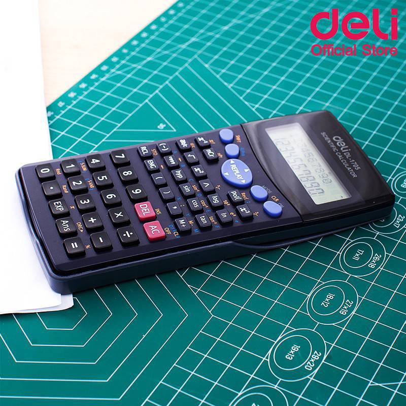 เครื่องคิดเลข-deli-1705-scientific-calculator-เครื่องคิดเลขวิทยาศาสตร์