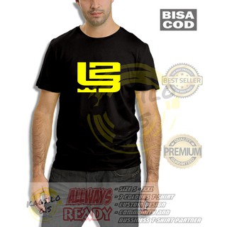 เสื้อยืด พิมพ์ลายโลโก้ NBA LEBRON JAMES SIGNATURE สไตล์สปอร์ต