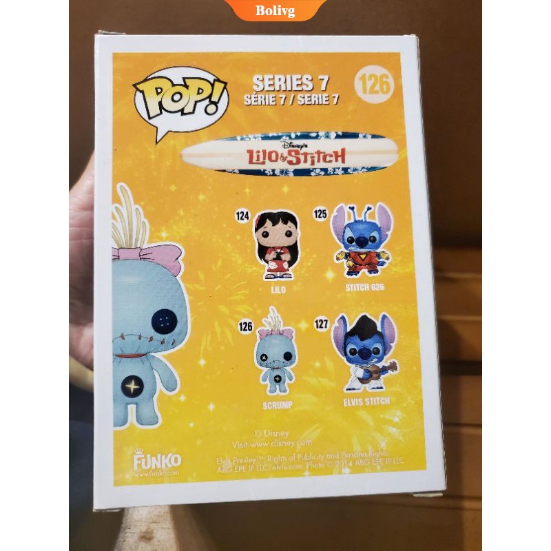 funko-pop-disney-lilo-amp-stitch-scrump-126-ตุ๊กตาไวนิลพร้อมกล่องของเล่น