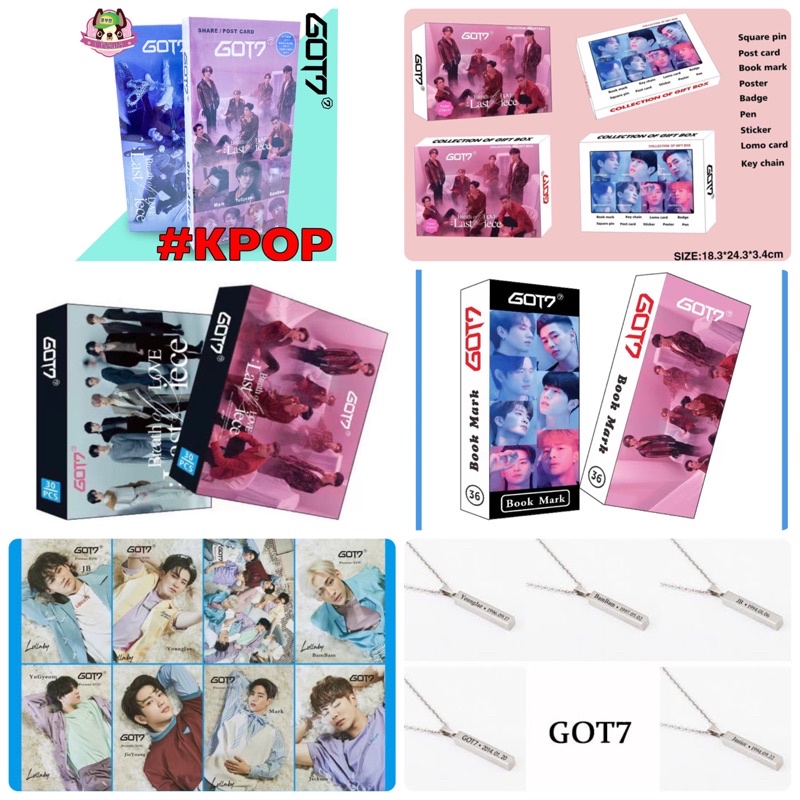 ของสะสมเกี่ยวกับ-got7-พร้อมส่งที่ไทยค่ะ