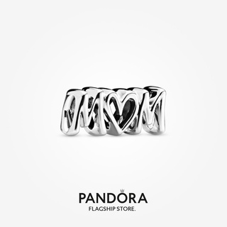 Pandora จี้รูปแม่สคริปต์ ของขวัญวันเกิด สําหรับสุภาพสตรี p825