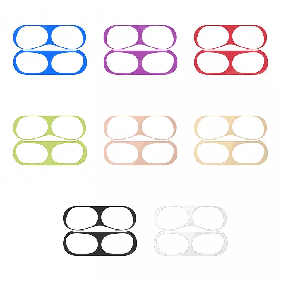 สติ๊กเกอร์กันรอยหูฟัง For AirPods 1-2 3 4 Pro1 Pro2 ฟิล์มกันฝุ่น ...