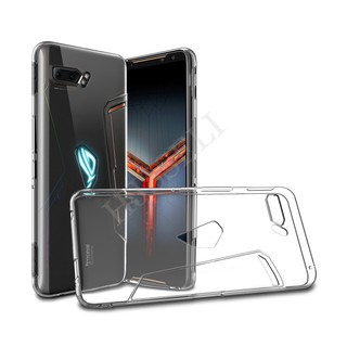 เคสสำหรับ Asus Rog Phone 5 Case Transparent Silicone TPU Soft เคส Asus Rog Phone II 2 3 5 Zenfone Max Pro M1 M2 Back Cover Phone Case