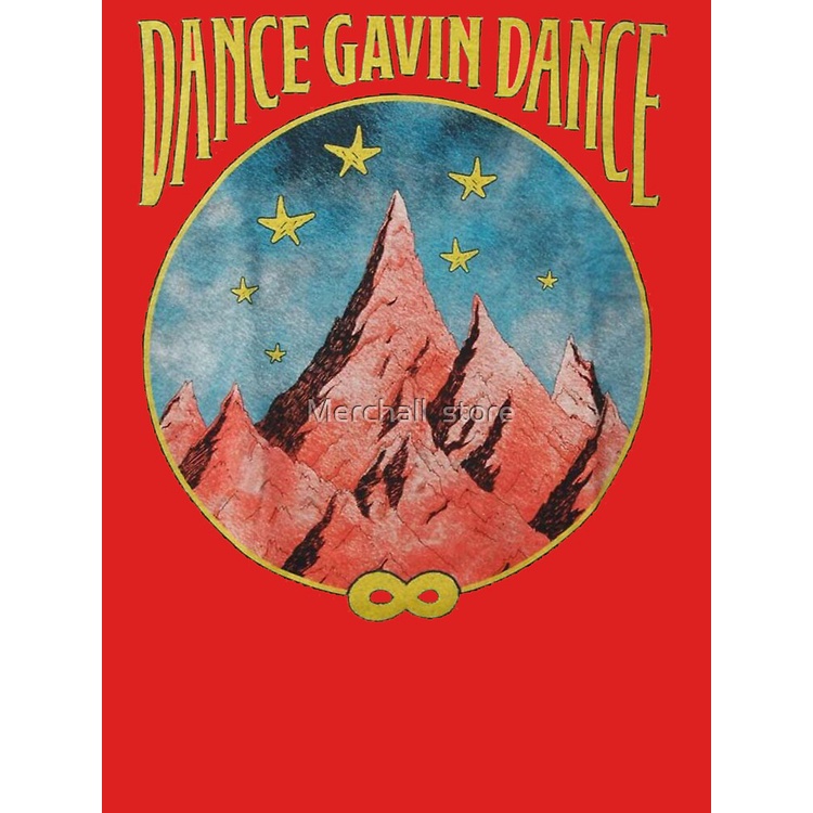 ขายดี-illicit-เสื้อยืดยอดนิยม-dance-gavin-dance-mountain-stars-graphic-design-essential-t-shirt-sports-t-shirt