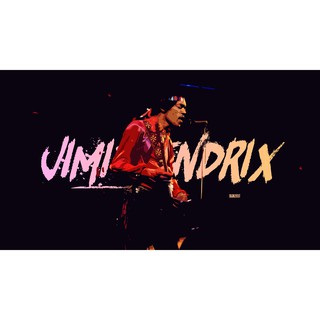 โปสเตอร์Jimi Hendrix โปสเตอร์จิมิ เฮนดริกซ์ โปสเตอร์ วอลเปเปอร์ ตกแต่งผนัง Poster โปสเตอร์วินเทจ โปสเตอร์วงดนตรี