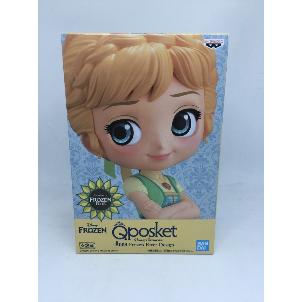 フィギュア Qposket〜Anna Frozen Fever Design（アナと雪の女王