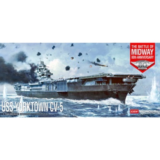 โมเดลประกอบ Academy Model 1/700 AC14229 USS YORKTOWN CV-5 "BATTLE OF MIDWAY"