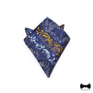 ผ้าเช็ดหน้าสูทผ้าแจคการ์ด-Jacquard pocket square