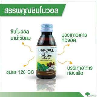 ธาตุอบเชย ซินโนวัล บำรุงธาตุ ขับลม แน่นท้อง ขนาด 120 มล  และ 240 มล (1ขวด) กดสั่งได้ค่า🙏