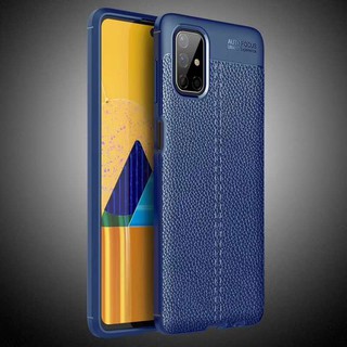 เคส Galaxy M51 M31s⭐นิ่ม เคสโทรศัพท์อ่อน เคสโทรศัพท์⭐⭐Litchi Soft TPU Phone Cover Case⭐Samsung