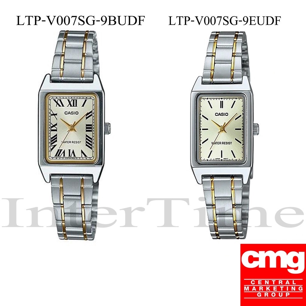 นาฬิกา Casio รุ่น LTP-V007SG-9BUDF , LTP-V007SG-9EUDF รับประกัน CMG 1 ...