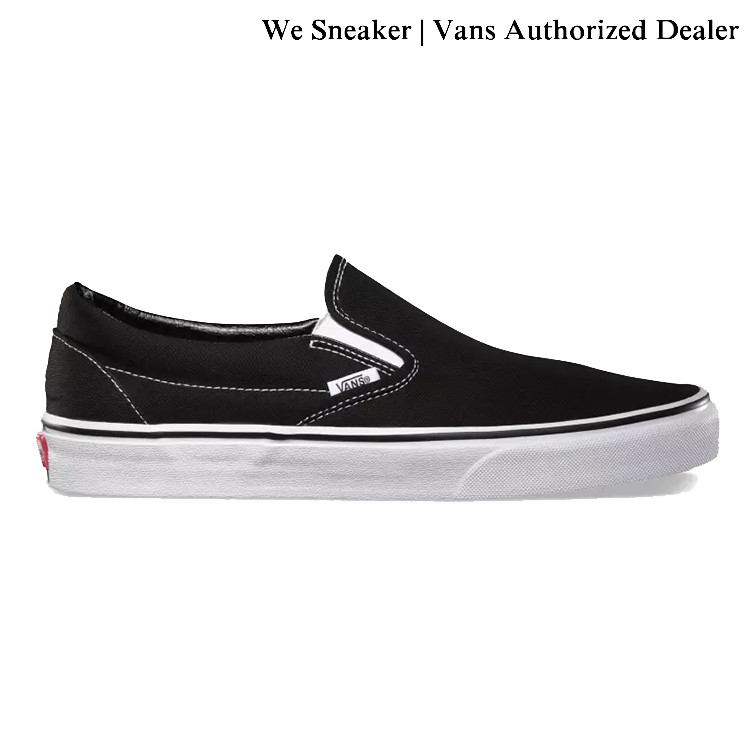 รูปภาพสินค้าแรกของVANS Slip-On (Classic) Black รองเท้า VANS แท้ Authorized Dealer WeSneaker