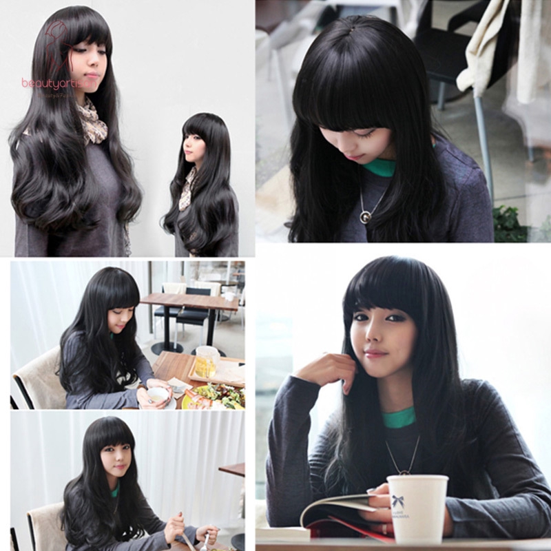 โค้ด-glam30-ลด-30-korean-fashion-วิกผมสังเคราะห์-สั้น-หยิก-สีน้ำตาลอ่อน-korean-style-wig