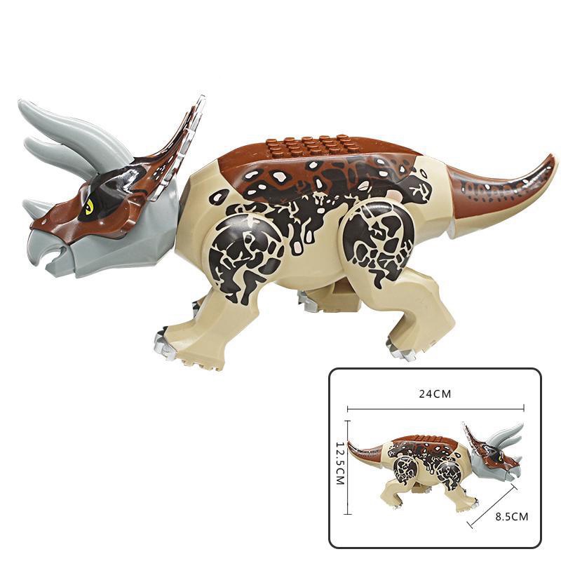 ของเล่นบล็อกตัวต่อไดโนเสาร์จูราสสิก-cretaceous-world-park-ของขวัญของที่ระลึก
