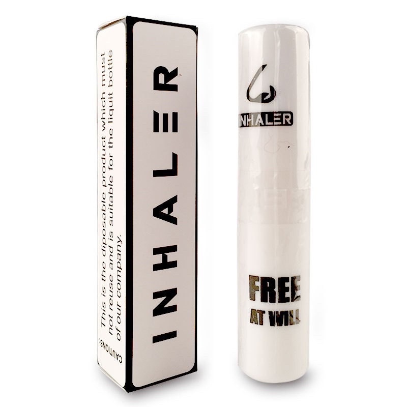 ภาพหน้าปกสินค้า️ปิดชื่อสินค้า ️ (ฟรีของแถม​ 10 ml.​ แบบสุุ่มจ้า)​ หลอดแบ่งยาดมแบบพกพา Inhaler Rushgear