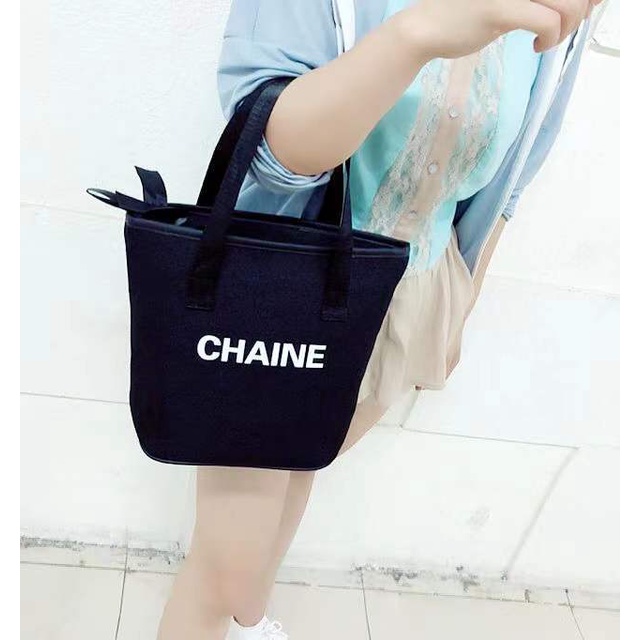 ภาพสินค้ากระเป๋าสำหรับผู้หญิง กระเป๋าถือ กระเป๋าผ้า สไตล์เกาหลี แฟชั่นมา B-417 จากร้าน comfashionstore บน Shopee ภาพที่ 1