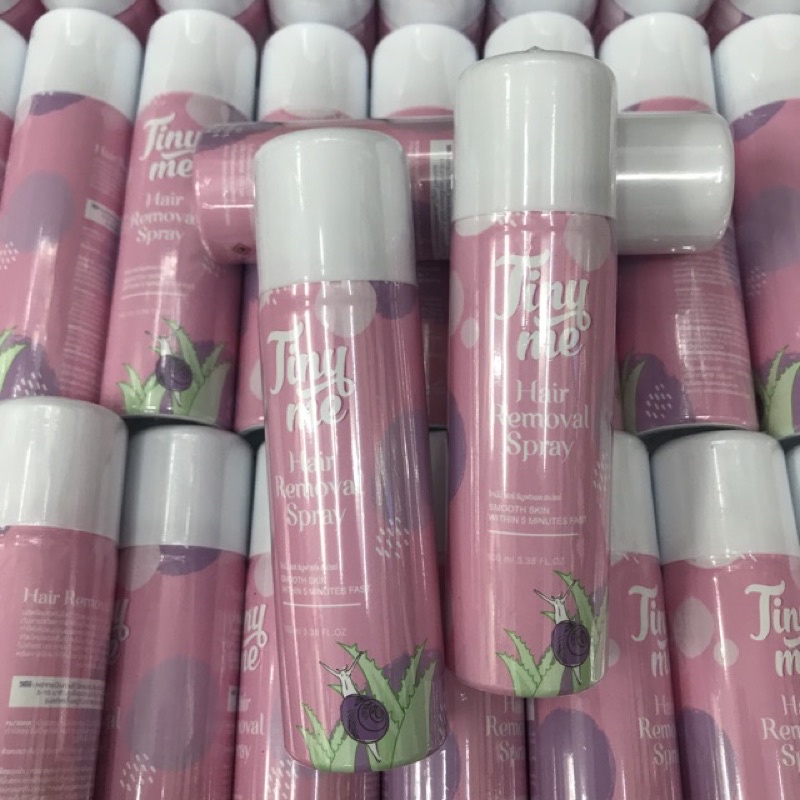 ไทนี่มี-tinyme-hair-removal-spray-ไทนี่มี-มูสกำจัดขน-พรีโม่แพ็คเกจใหม่