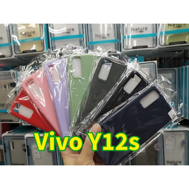 พร้อมส่งในไทย-เคสtpu-นิ่ม-สีพาสเทล-for-vivo-y12s-y20-y20s-y20i-y12a