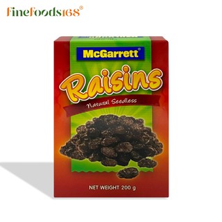 แม็กกาแรต ลูกเกดดำ 200 กรัม McGarrett Raisins 200 g.