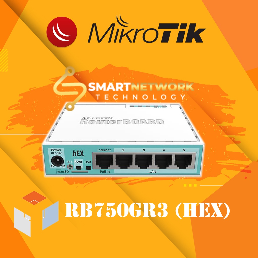 รูปภาพของMikrotik RB750Gr3 (hEX)   สินค้ารับประกัน   ออกใบกำกับภาษีได้ลองเช็คราคา