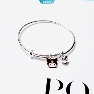 SANRIO ใหม่ สร้อยข้อมือหยก ลายการ์ตูนสุนัข ซานริโอ้ น่ารัก เครื่องประดับ ของขวัญ เรียบง่าย มิตรภาพป่า [CAN]