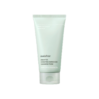 โปรโมชั่น : Innisfree Green Tea Hydrating Amino Acid Cleansing Foam 150g. อินนิสฟรี กรีนที โฟม 150 กรัม โฟมล้างหน้าสูตรอ่อนโยน คงความชุ่มชื้น เหมาะสำหรับทุกสภาพผิว