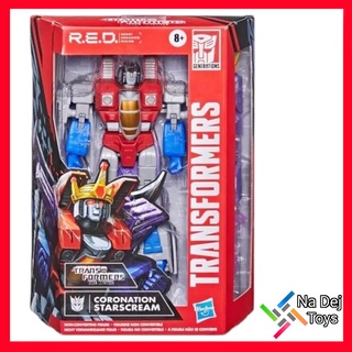 Transformers R.E.D. Coronation Starscream 6" Figure ทรานส์ฟอร์เมอร์ส เ.ร.ด. โคโรเนชั่น สตาร์สครีม ขนาด 6 นิ้ว ฟิกเกอร์