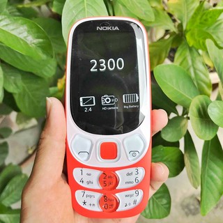 โทรศัพท์มือถือ NOKIA 2300 (สีส้ม)  2 ซิม 2.4นิ้ว 3G/4G โนเกียปุ่มกด 2031