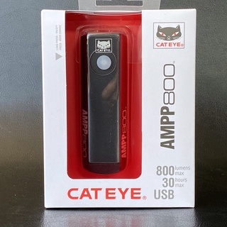 ไฟหน้าจักรยาน Cateye รุ่น AMPP800 | ไฟชาร์จ USB ความสว่างสูงสุด 800 lumen