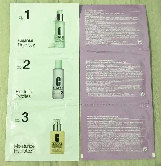 sale-clinique-3-step-system-skincare-ขนาดทดลอง