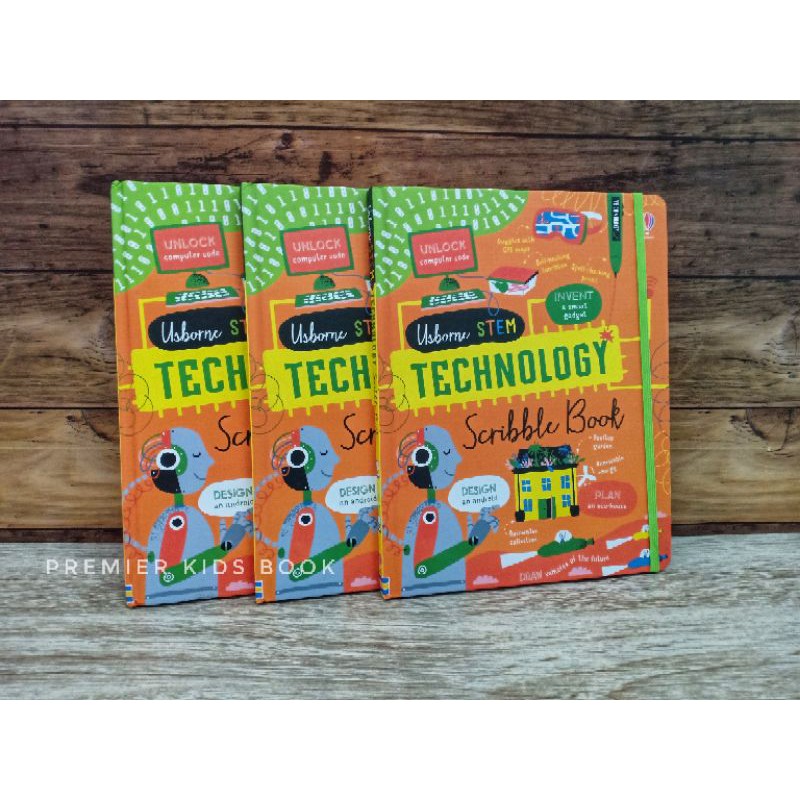 new-usborne-stem-technology-scribble-book-hardback