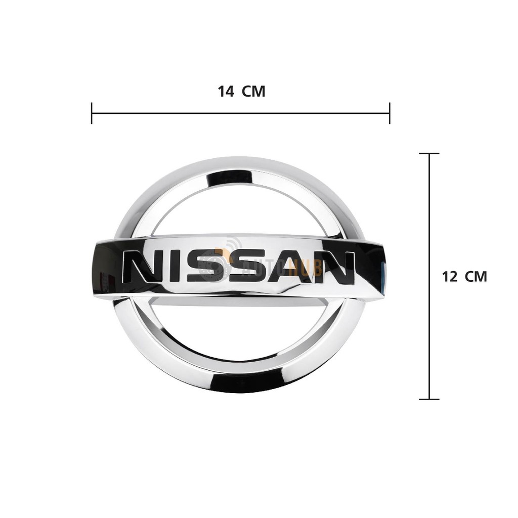 nissan-ตราหน้ากระจัง-โลโก้หน้ากระจัง-almera-minor-change-sportech-ปี-2014-2018-ของแท้ศูนย์