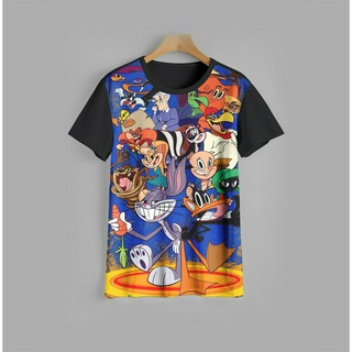 เสื้อยืด ลาย Looney Tunes V6 Looney Tunes V6 สําหรับเด็กผู้หญิง และผู้ชาย